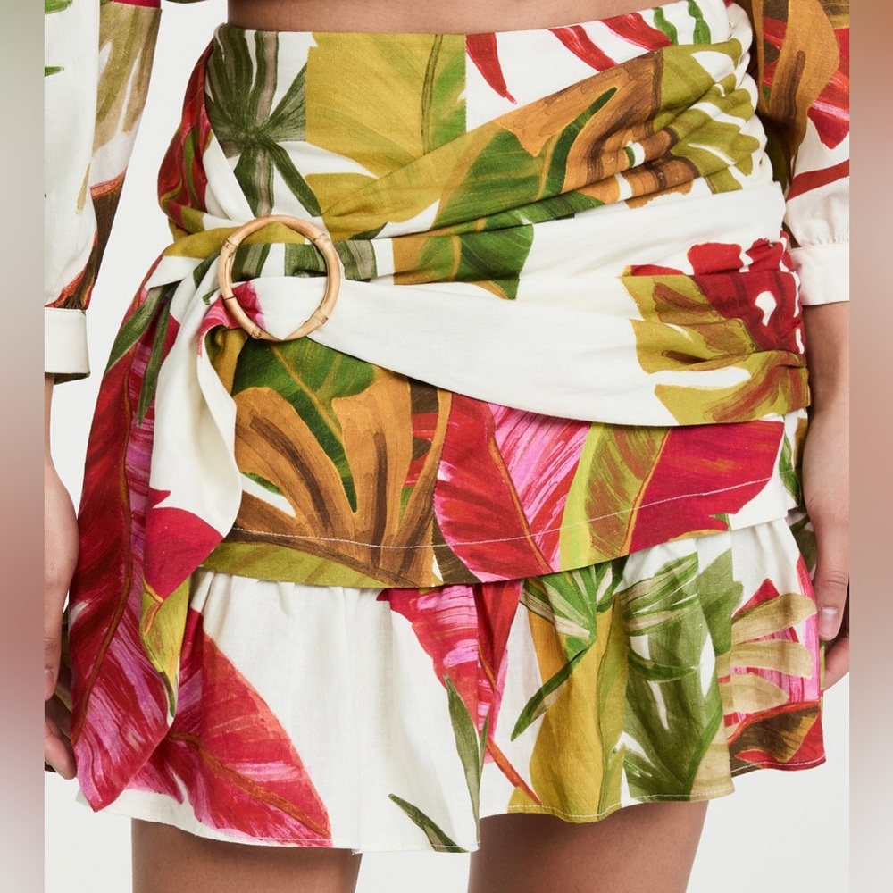 Farm Rio Spring Forest Skirt - Gem